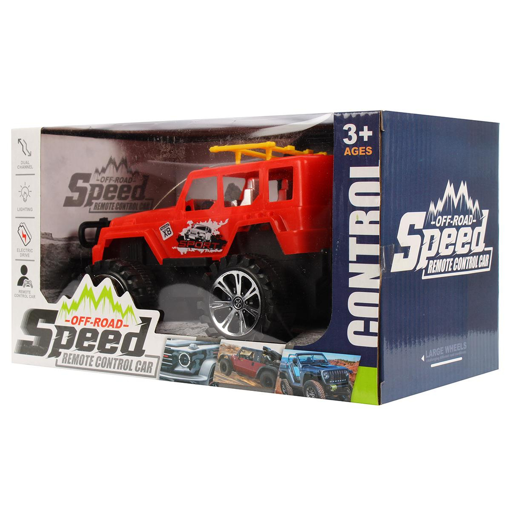 Джип на РУ (24,5*13*13): Дистанционное управление; Движение вперед/назад