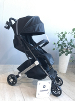 Kоляска детская прогулочная Farfello Comfy Go Comfort (Total Black Chrome/Абсолютно черный CG-301)