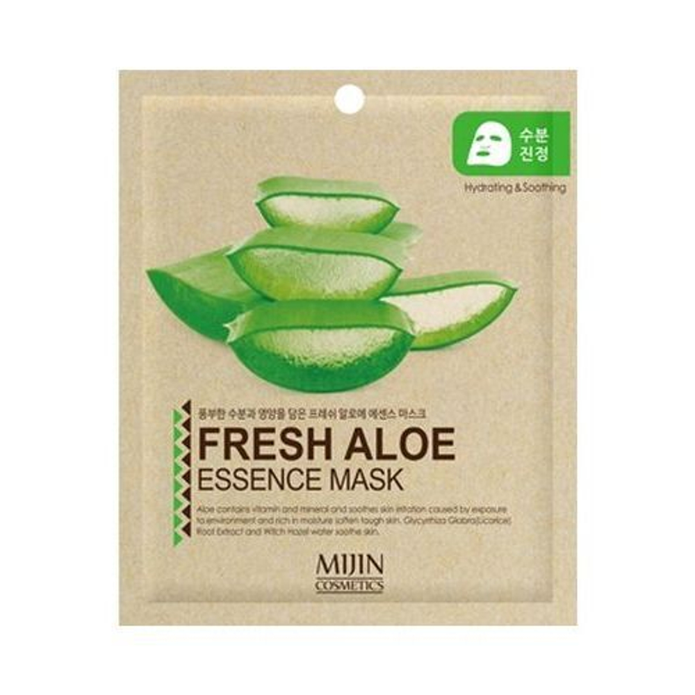 Cosmetics Mijin Маска для лица тканевая Алое
