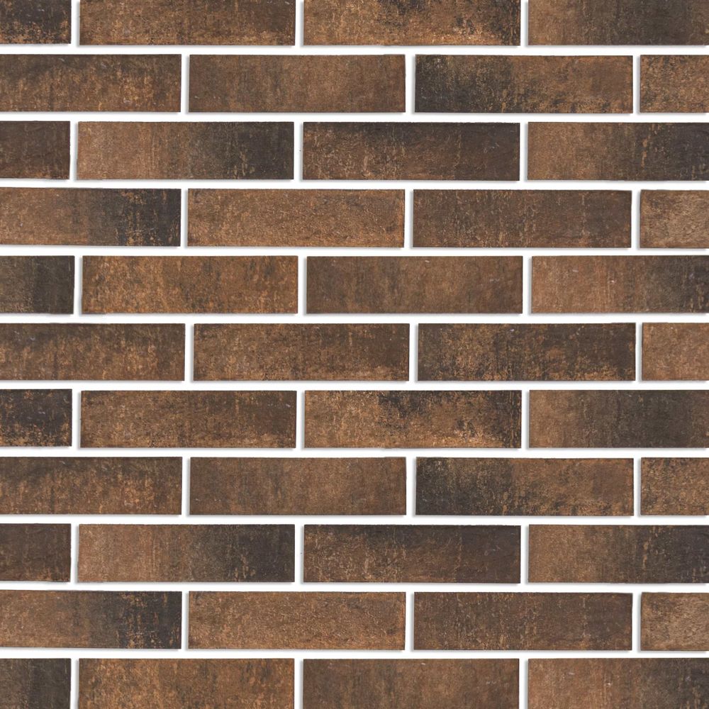 Beryoza Ceramica, Kaylos Терракотовый, 245x65x7 - клинкерная фасадная плитка