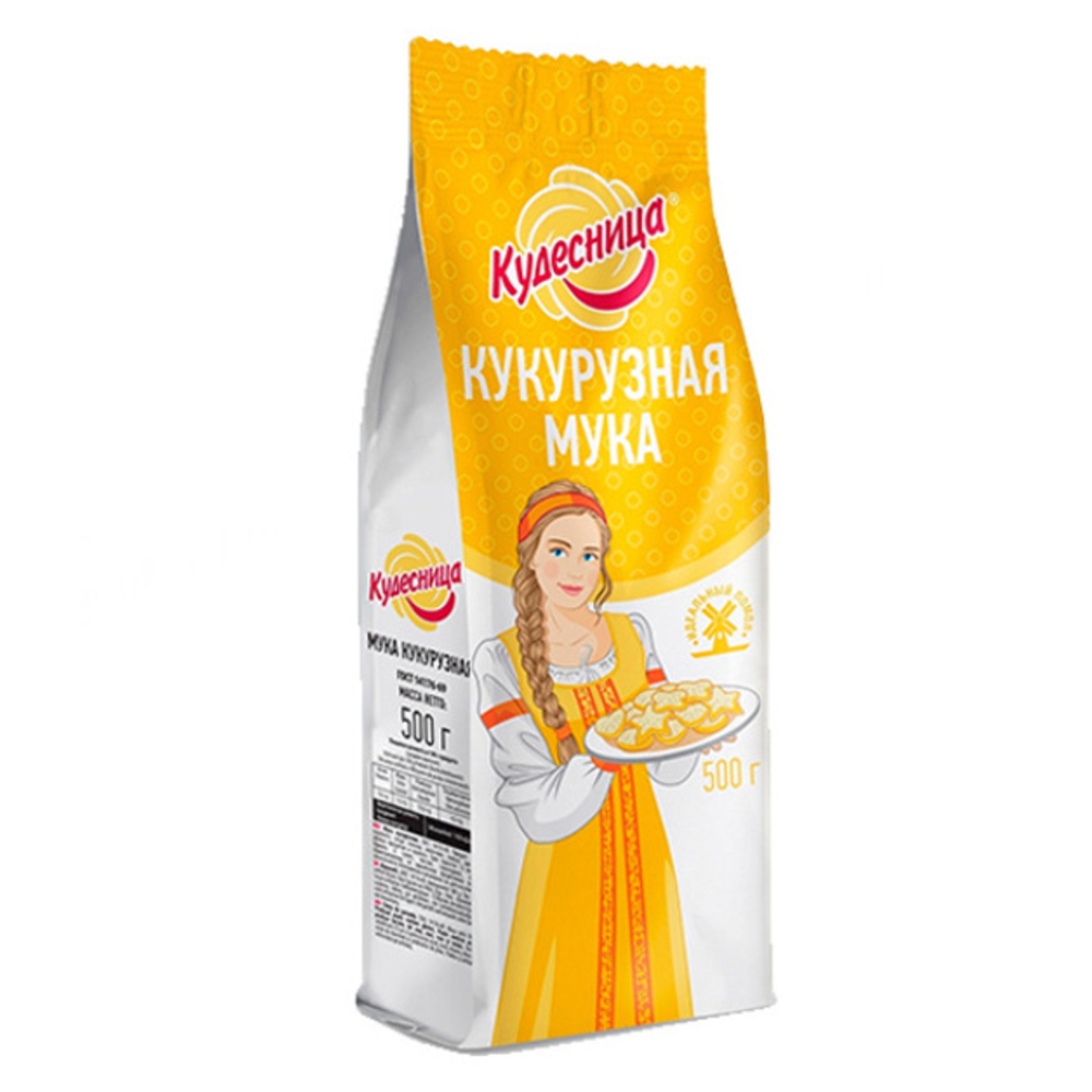 Мука кукурузная «Кудесница» - 500 г
