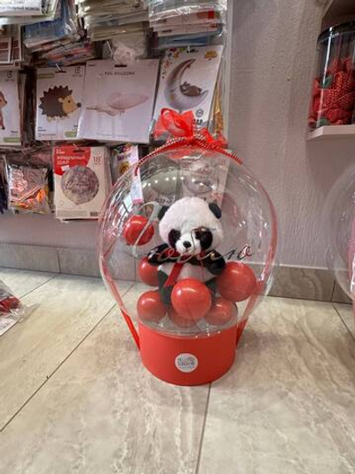 Сет Игрушка в шаре «Панда» №3