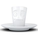 Кофейная пара buffled, 80 мл, белая