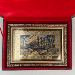 Гравюра "Златоуст. Природа" №2