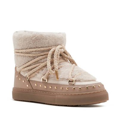 Угги CURLY ROCK INUIKII - бежевый(75102-076)