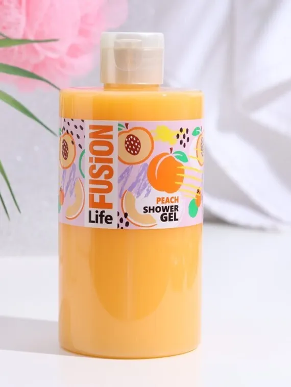 Гель для душа Life Fusion «Персик», 460 мл