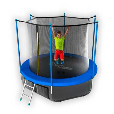 Каркасные батуты с лестницей