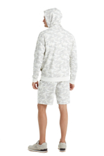 Толстовка на молнии Fresh Camo светло-серый