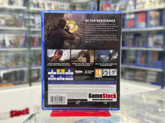 PS4 Sniper Elite: Resistance (Б/У, Русские субтитры, CUSA-44067)