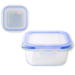 Контейнер 500мл из жаропрочного стекла с крышкой CRISTALLINO