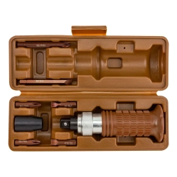 Отвертка ударная с набором бит и адаптером 8пр. FORSTIME FT-5064S