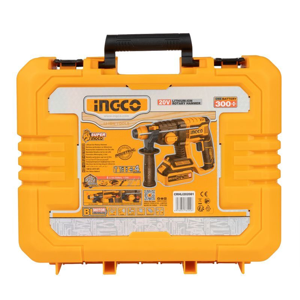 Перфоратор Ingco Industrial CRHLI202081 4 Ач 20 В