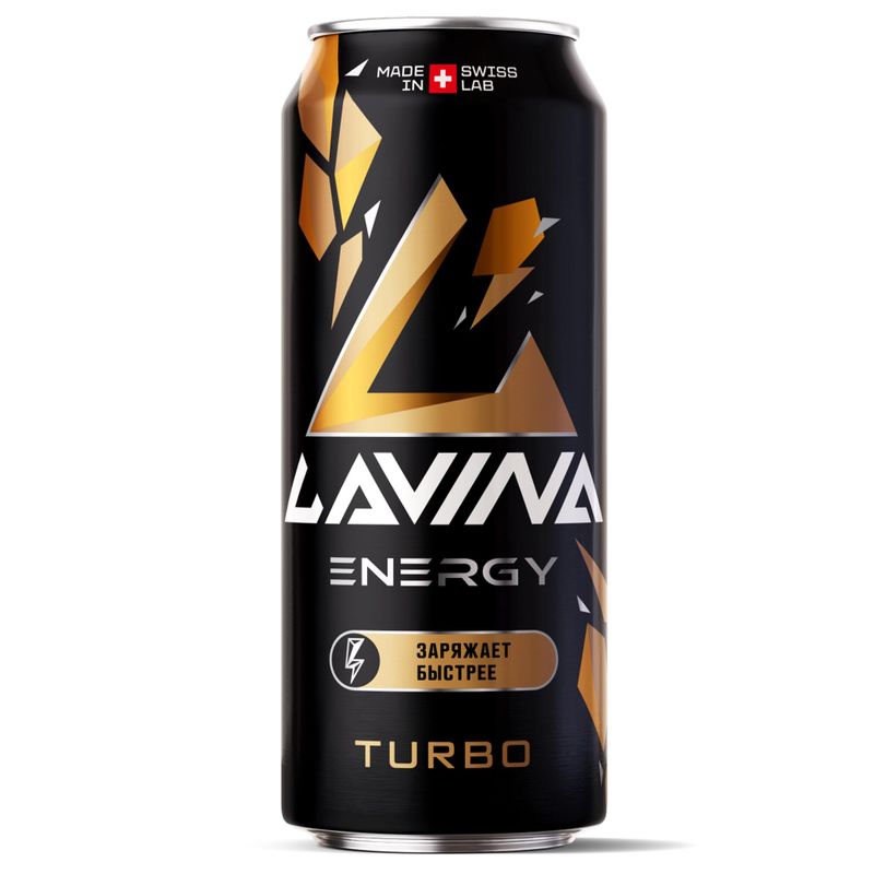 Энергетик LAVINA TURBO 0,45 л/ж/б 12 ж/б/упак