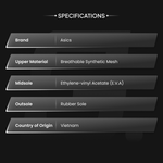 ASICS ATTACK DOMINATE FF 2 White+Black