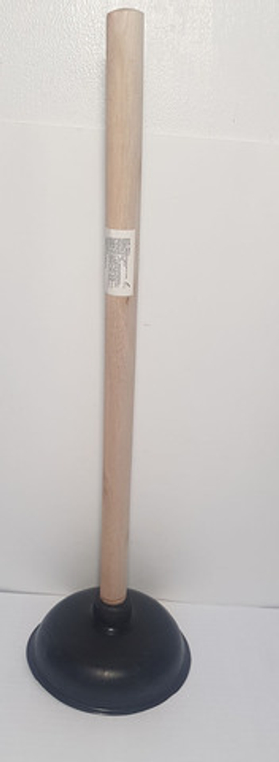 Вантуз с деревянной ручкой d-15 см.