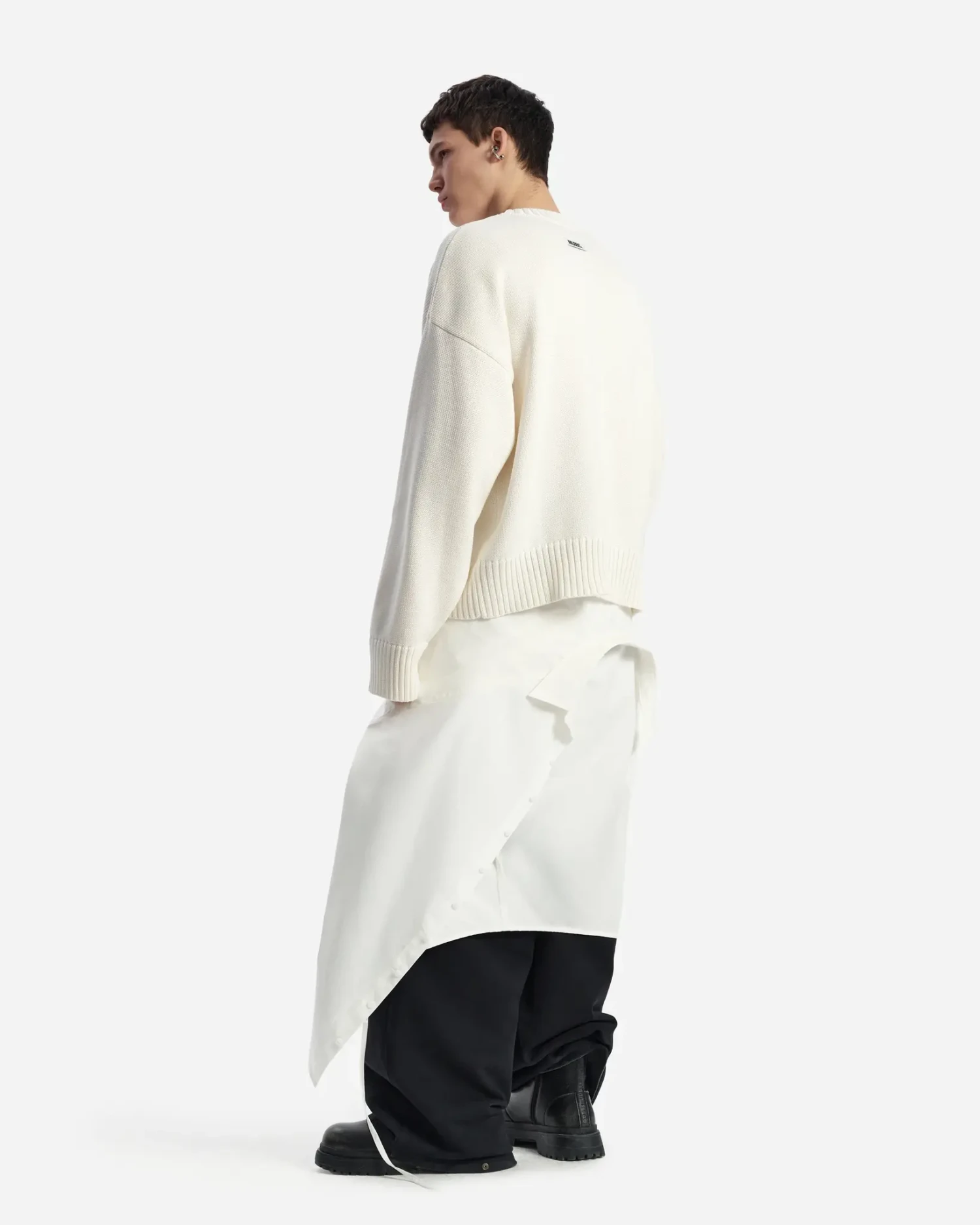 Джемпер базовый белый