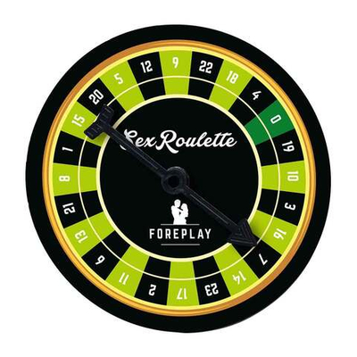 Настольная игра-рулетка Sex Roulette Foreplay (Цвет: разноцветный)