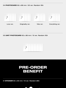 Альбом MONSTA X - SHAPE of LOVE 11th Mini Album RANDOM Version