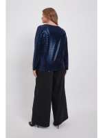 Блузка нарядная с пайетками