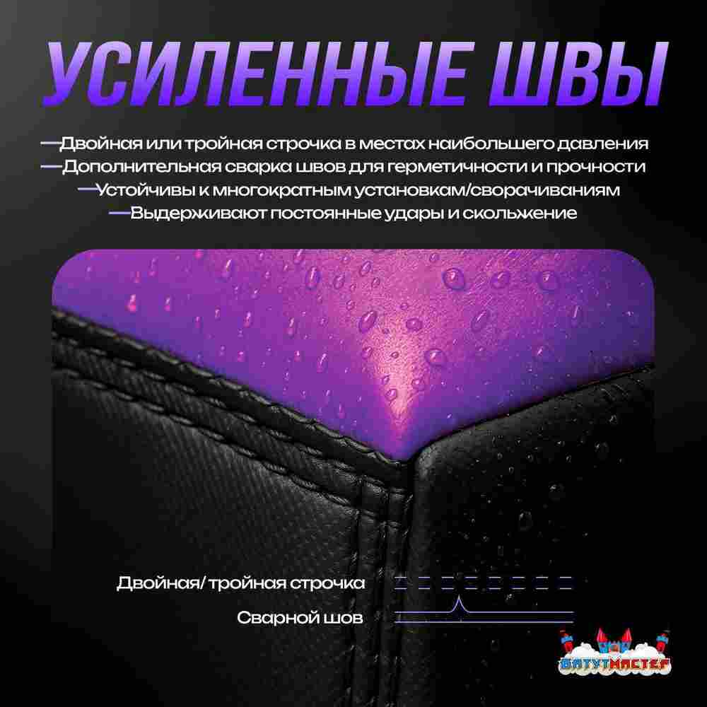 Надувная подушка «AirSide» для байк-трюков и прыжков, 9×4×1,5 м