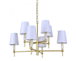 Подвесная люстра Newport CHELSY 4378/C mat.gold, М0071548