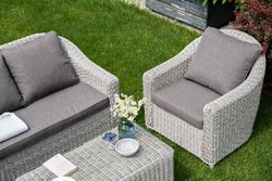 "Кон Панна" лаунж-зона из искусственного ротанга, цвет бежевый