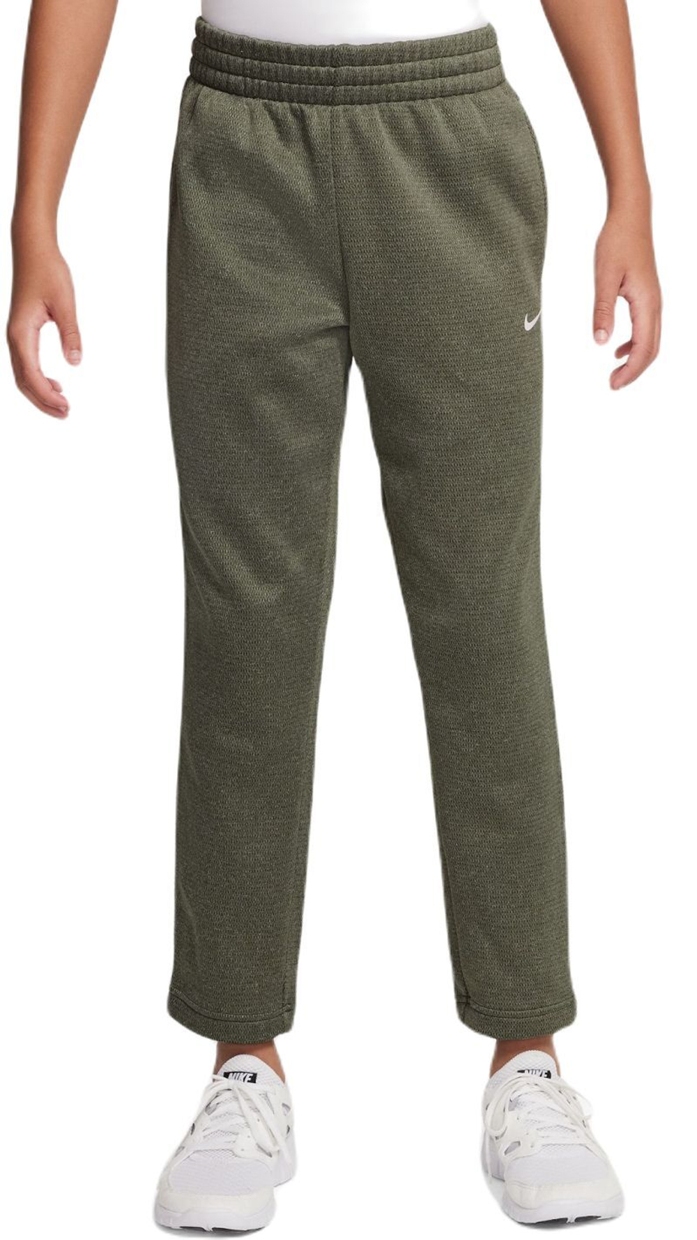 Штаны для мальчика теннисные Nike Therma-FIT Winterized Pants - cargo khaki/white