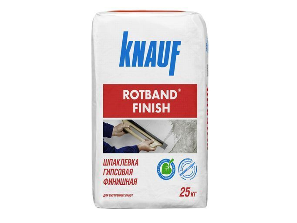 Шпаклевка гипсовая финишная РОТБАНД / ROTBAND FINISH (25кг)