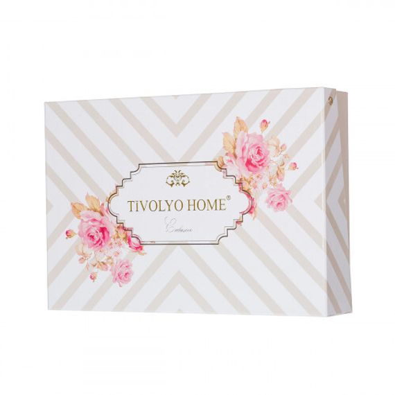 Набор полотенец Amore 2 предмета TIVOLYO HOME Турция