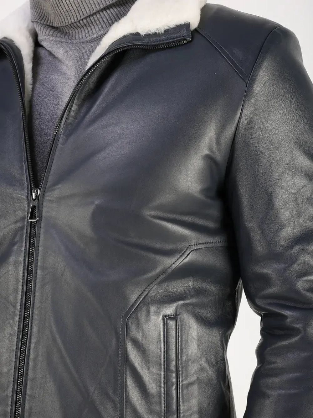 Дубленка натуральная куртка зимняя кожаная