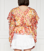 Блузка GUESS - разноцветная(W4GH82 WCWF2)