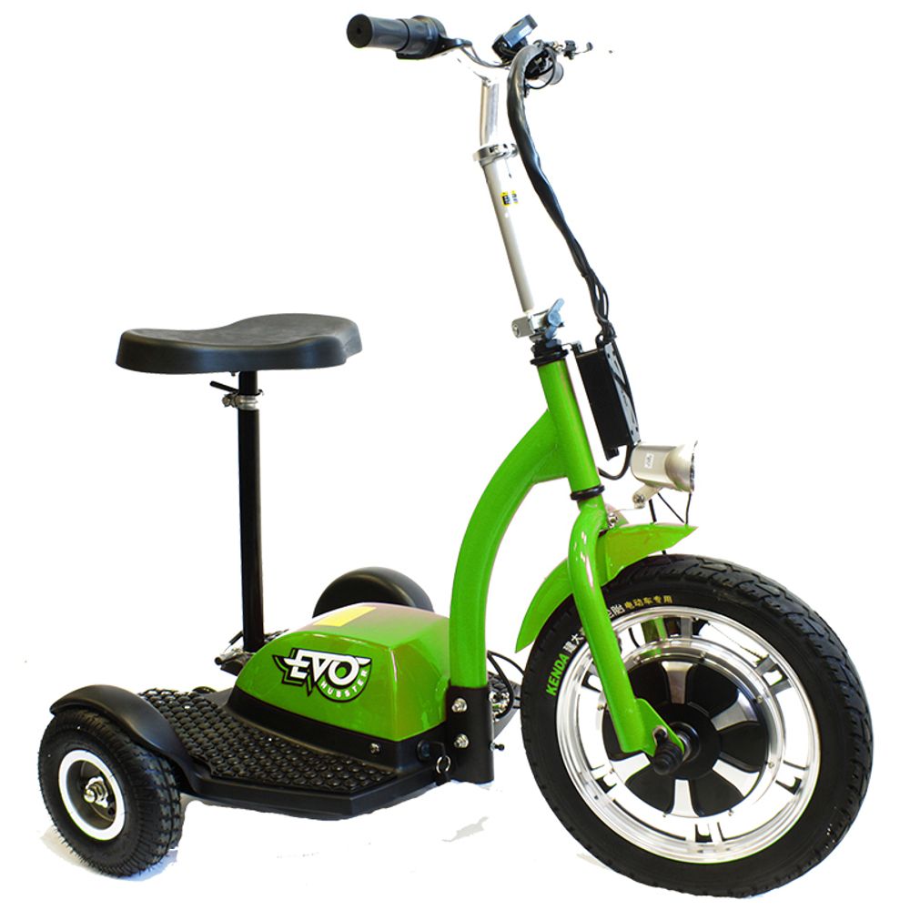 Трехколесный электросамокат Mytoy, цвет зеленый