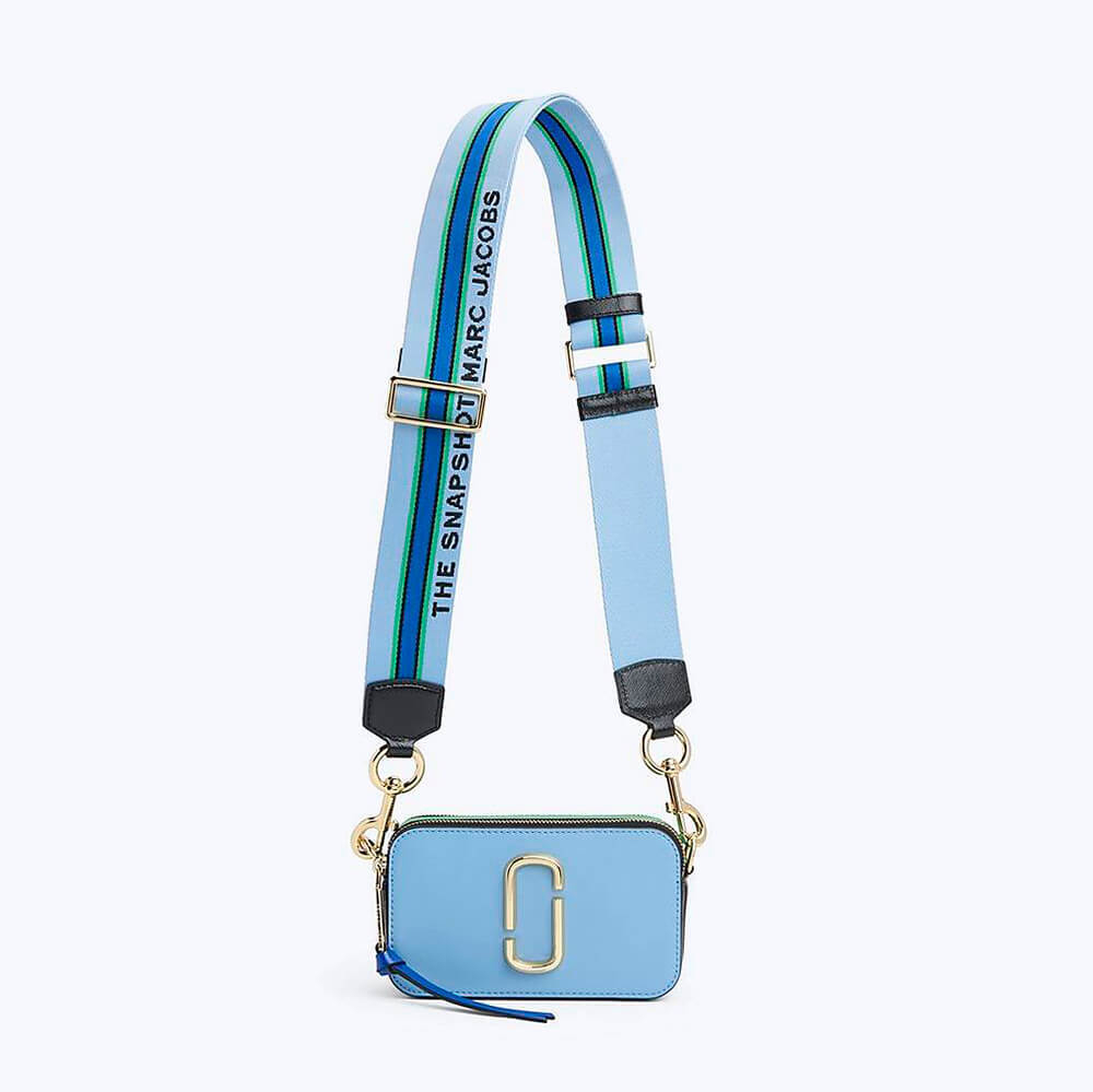 СУМКА MARC JACOBS SNAPSHOT MIST BLUE MULTI