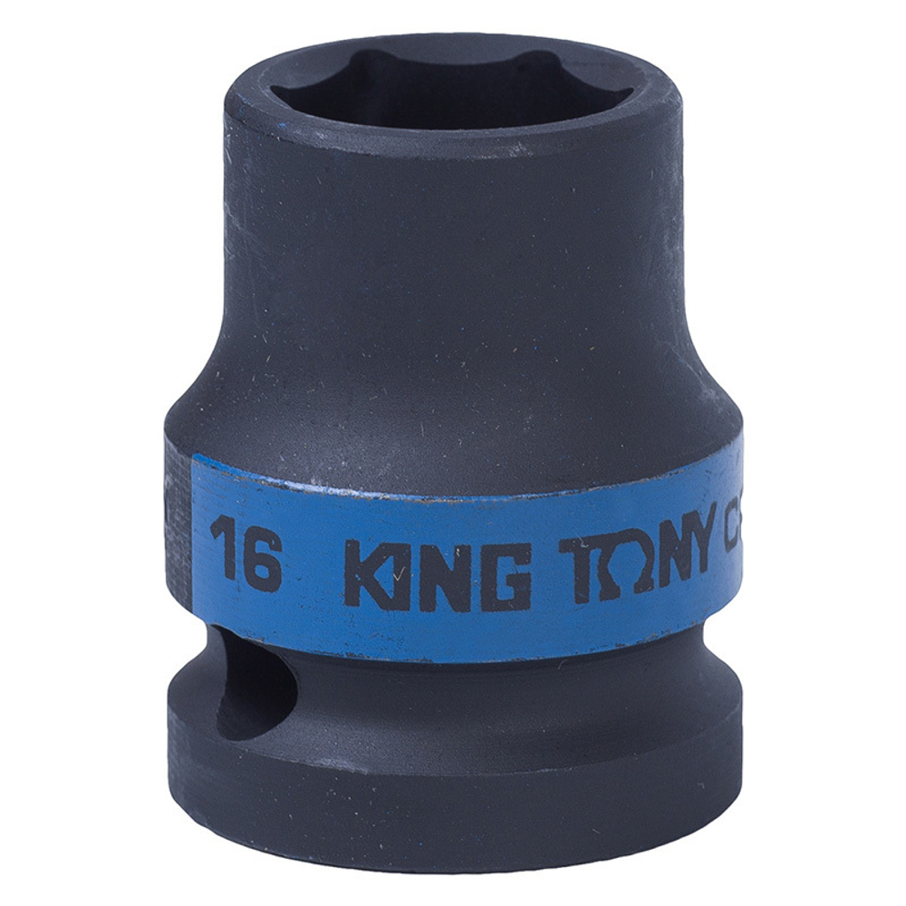Головка торцевая ударная шестигранная 1/2&quot;, 16 мм KING TONY 453516M