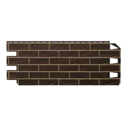 Фасадная панель Вокс Vilo Brick (Кирпич), Dark-Brown | Тёмно-коричневый