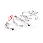 Спортивная выхлопная система с заслонками для Porsche Panamera 971 3.0T Порш Панамера