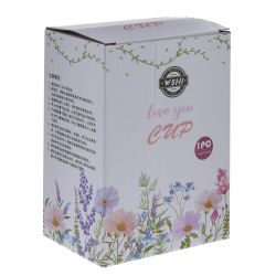 GAEM Кружка с трубочкой, 400 мл, L12 W7,5 H12 см, 4в.