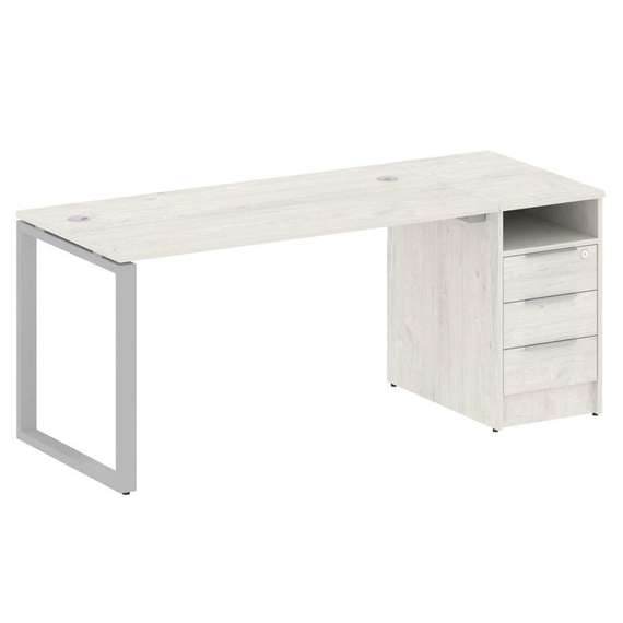 Метал Систем Рабочая станция с тумбой на О-образном м/к БО.РС-СТП-1.3