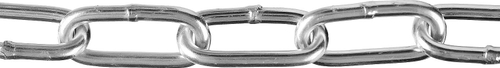 Цепь длиннозвенная, DIN 763, оцинкованная сталь, d=8мм, L=18м, ЗУБР Профессионал