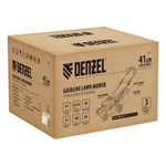 Газонокосилка бензиновая GLD-410SP-K, 150 см3, 41 см, привод, 40 л// Denzel