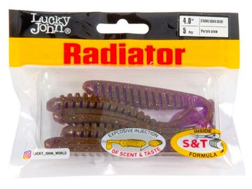 Виброхвосты съедобные LJ Pro Series RADIATOR 4.0"(10 см), цв. S13, 5 шт.