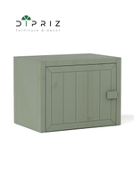 Антресоль Карлос 2 двери из сосны, эвкалипт