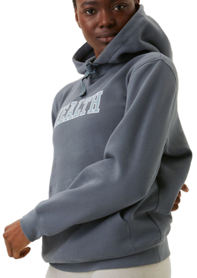 Женская теннисная куртка Bj_rn Borg Stockholm Boyfriend Hoodie W - Gray