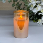 Сувенир с подсветкой «Свеча - Ночь» 7,5*12,5 см