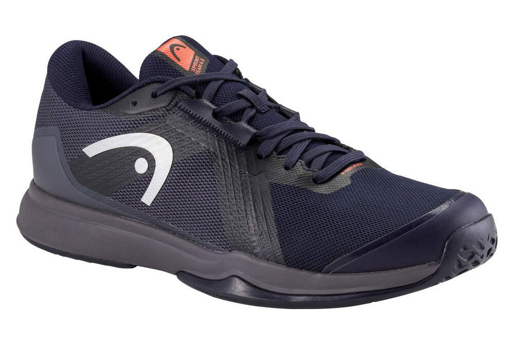 Мужские кроссовки теннисные Head Sprint Team 4.0 - dark blue/red