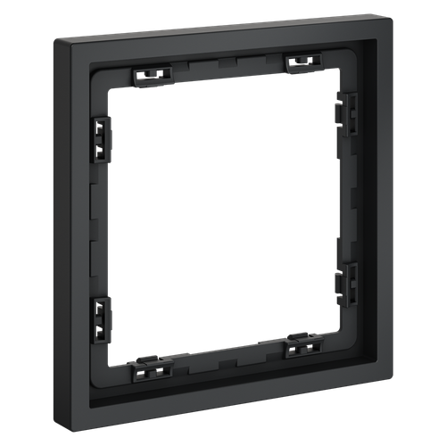 Рамка пластиковая VOLTUM S70 на 1 пост, (графит)