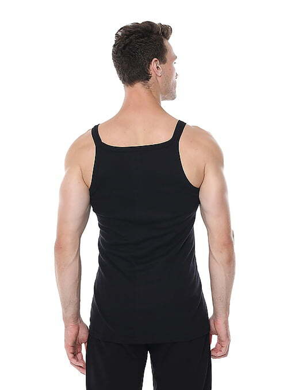 Майка мужская черный