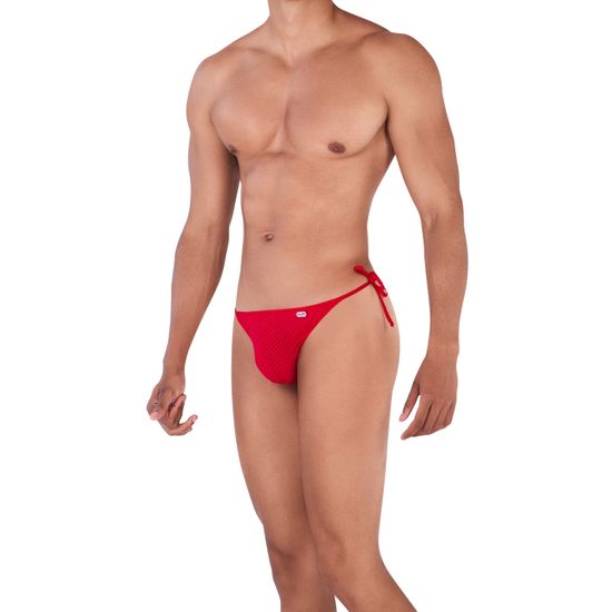 Мужские трусы стринги красные Pikante KHAN THONG 033305