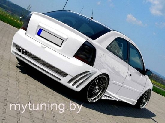 Задний бампер SHARK II Opel Astra G
