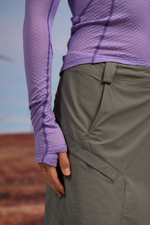 Юбка Nothomme Blue Monte Apron-Style Workwear Dress "Light Gray"